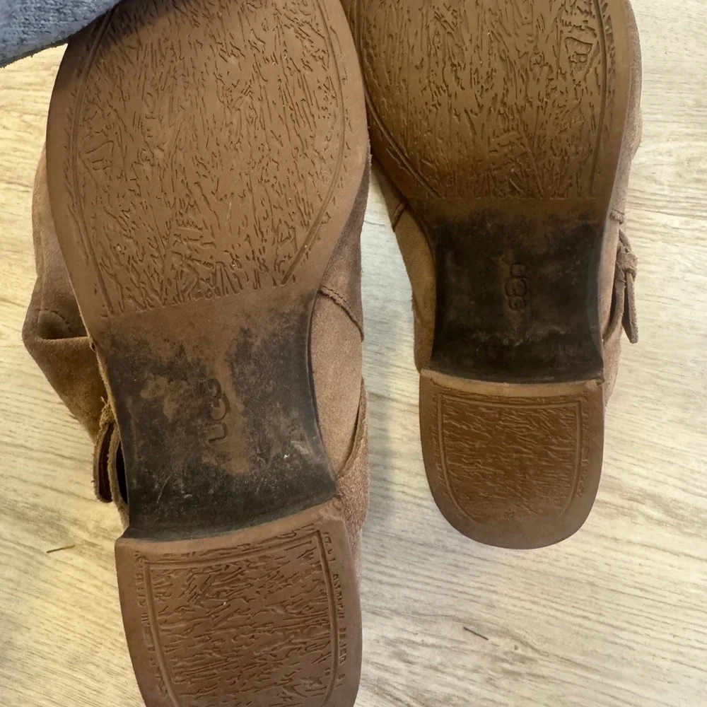 UGG Brown Boots with Suede Finish